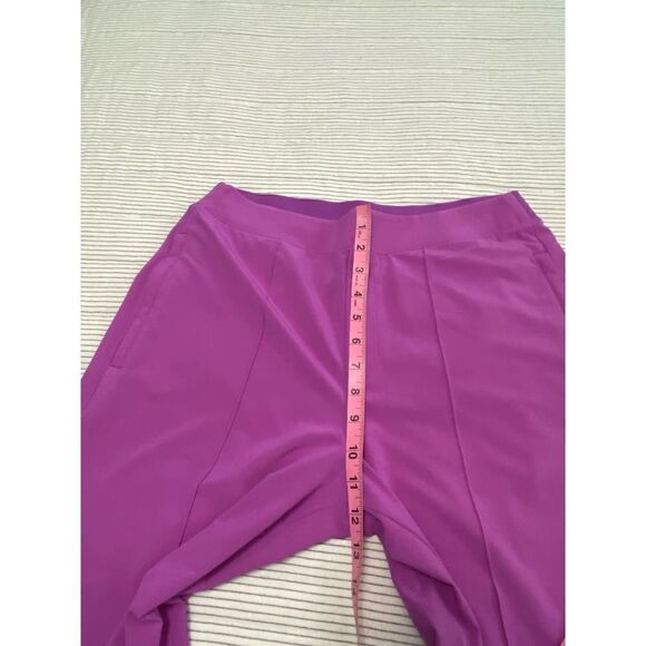 NWOT Athleta Brooklyn Heights Jazzy Purple Pants Size 8 - Picture 5 of 8